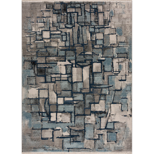 Bodrum Loch Blue Rug - Ambedo Home